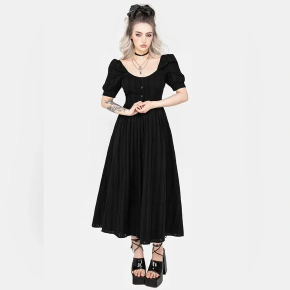 NWT Disturbia Marcia Broderie Midaxi Dress US 14 / UK 18 - Picture 2 of 9